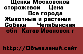 Щенки Московской сторожевой  › Цена ­ 25 000 - Все города Животные и растения » Собаки   . Челябинская обл.,Катав-Ивановск г.
